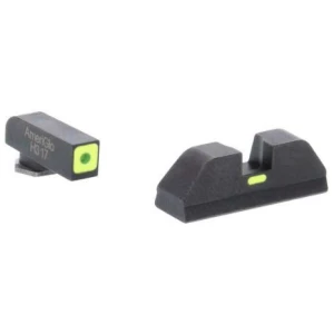 Green Tritium LimeGreenLumi Outline Square (non trit) REAR for Glock Gen 5