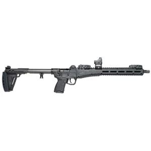 Kel-Tec SUB-2000 Defender Gen 3 9mm with Viridian RFX11 and Magpul flip sights, black