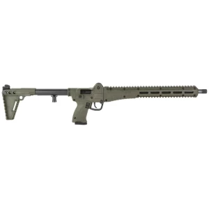 KelTec SUB-2000 Gen 3 9mm folding rifle green and black 15rd magazine