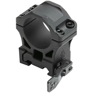 Leapers UTG ACCU-SYNC QR 1in medium profile scope rings on Picatinny rail