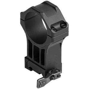 Leapers UTG ACCU-SYNC QR 34mm 2X high-profile scope rings on Picatinny rail