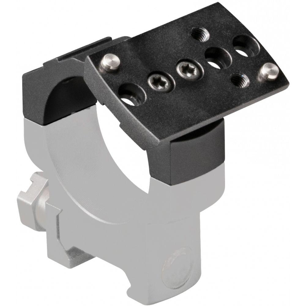 Leupold DeltaPoint Pro 30mm ring top mount kit in matte black aluminum