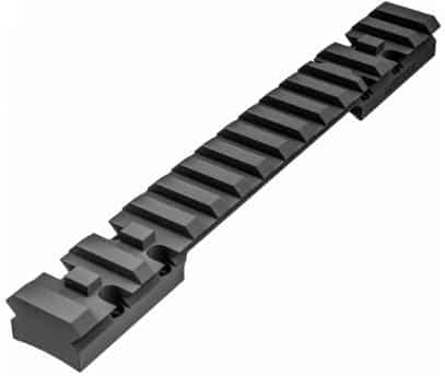Leupold BackCountry Cross-Slot one-piece Picatinny/Weaver rail Fieldcraft SA 20-MOA 5.9 inch matte