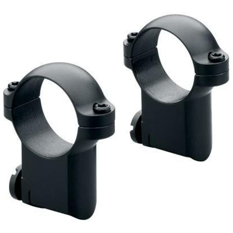 Leupold 30mm super-high matte black ringmounts for Ruger M77