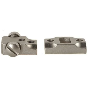 Leupold 2-piece standard steel scope base for Remington Model 7, silver
