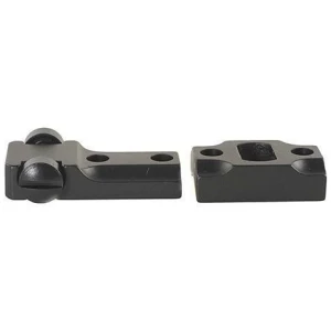 Leupold 2-piece standard steel base matte black for Weatherby Mark V LT