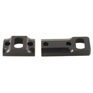 Leupold 2-piece dual dovetail scope base for Winchester 70 RVF, matte black finish
