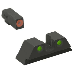 Meprolight ML47787 Hyper-Bright Orange Ring Front/Green Rear Sights for CZ Shadow 2