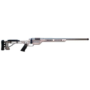 MPA PMR Tungsten 6GT 26-inch bolt action rifle in BA Competition chassis, side view