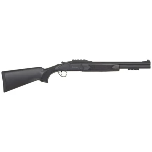Mossberg Silver Reserve Eventide HS12 12ga 18.5in over/under shotgun with black synthetic stock