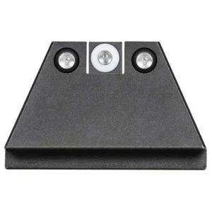 Night Fision Suppressor Height Night Sight Set White Front Black Back for Glock