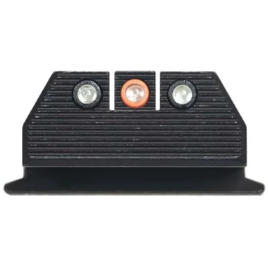 Night Fision Stealth tritium night sight set orange front black rear for S&W M&P 9 Shield Plus