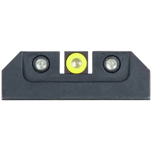 Night Fision yellow front tritium sight with black rear sights for Taurus models