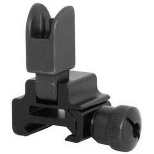 NCStar AR-15 flip-up front sight low gas block black