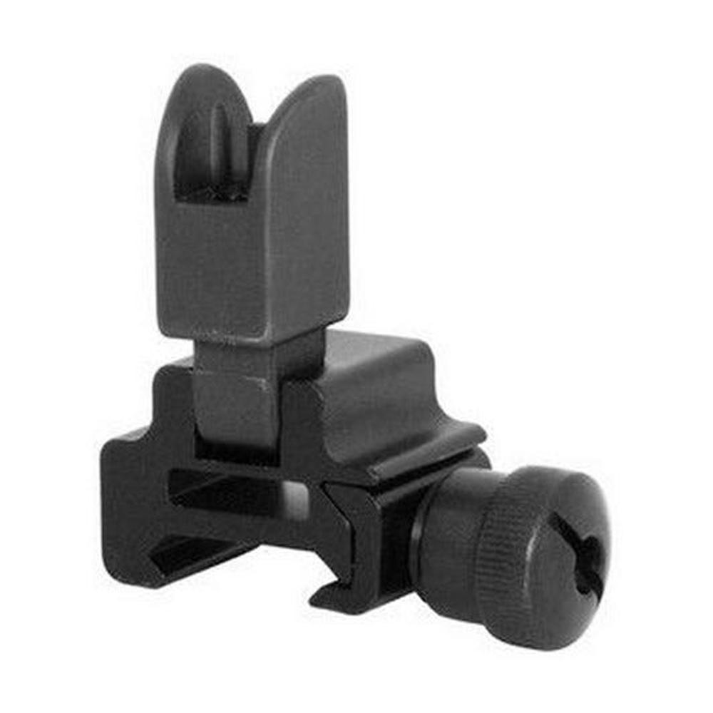 NCStar AR-15 flip-up front sight low gas block black