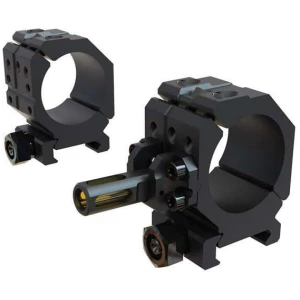 AOB Wheeler Engineering 2-piece Picatinny rail scope rings 1-inch low