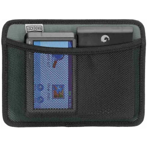 AOB Lockdown Hanging Organizer Small with mesh pocket and elastic retention band