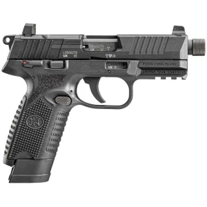 FN 502 Tactical .22 LR 4.6in threaded barrel black optic-ready pistol