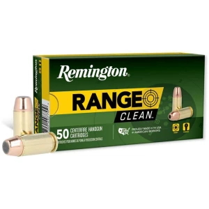 Remington Range Clean .40 S&W 180 gr FNEB handgun ammunition 50-round box