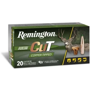 Box of Remington Premier Copper-Tipped .300 Winchester Magnum rifle ammunition, 20 rounds