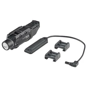Streamlight TLR RM 2 Laser-G rail-mounted weapon light in black with integrated green laser, 1000 lumens