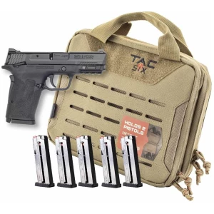 Smith & Wesson M&P9 Shield EZ M2.0 9mm 3.675" barrel black handgun with case