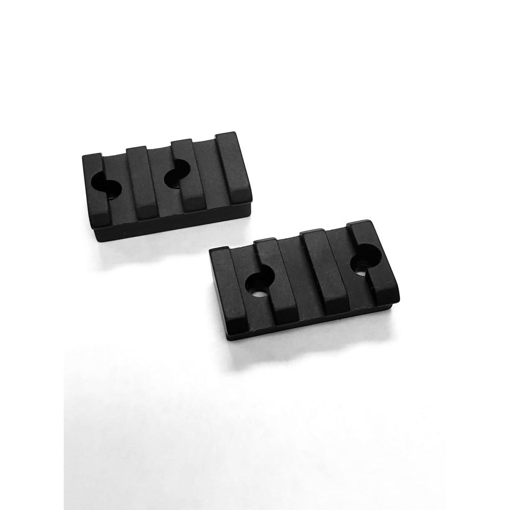 Talley 2-piece Picatinny rail for Winchester Model 70, .860 inch rear screw spacing