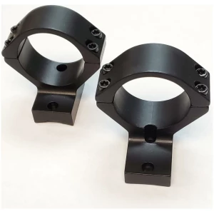 Talley CZ 600 scope mounts 30mm low extended black, 2 count