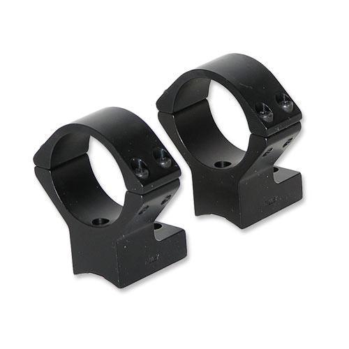 Talley 30mm high matte 2-piece lightweight alloy scope mounts