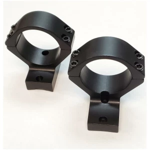 Talley CZ 600 1-inch medium extended scope mounts, black, 2 per pack