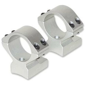 Talley Lightweight Alloy Mount Combo silver 1-inch medium for Kimber 8400