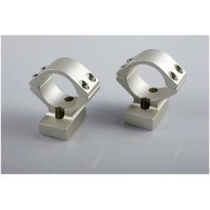 Talley Lightweight Alloy Mount Combo Silver 1-inch rings