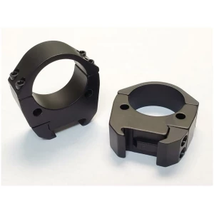 Talley Modern Sporting 34mm high scope rings in smoked bronze finish