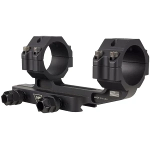 Trijicon Cantilever Mount 30mm 1.590 in Q-LOC Black mount on white background