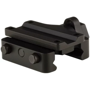 Trijicon MRO Quick Release Low Mount with Q-LOC matte black on white background