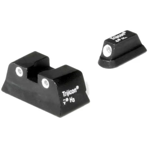 Trijicon Bright & Tough Night Sight Set White with Green Front and Rear