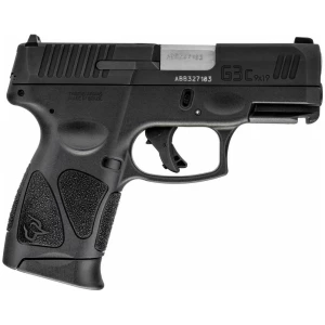Taurus G3C compact 9mm pistol Tenifer matte black with three magazines