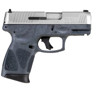 Taurus G3C 9mm compact handgun with 3.2 inch barrel and grey splatter black stainless finish
