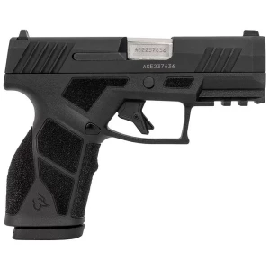 Taurus GX2 9mm 3.38-inch black frame and black slide with five 13-round magazines