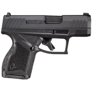 Taurus GX4 9mm 3.06-inch pistol with serrated slide and black polymer frame