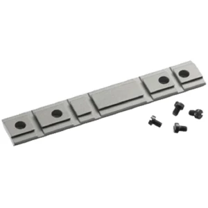 Ruger 10/22 silver one-piece Weaver-style scope base adapter