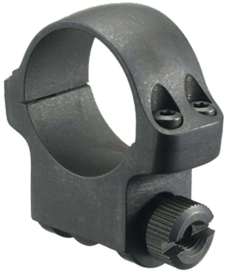 Ruger 30mm extra-high steel scope ring single piece matte finish