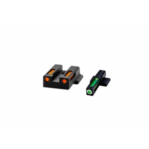 HIVIZ LiteWave H3 sight Orange/Green LitePipe/White front ring fits S&W M&P 9EZ models