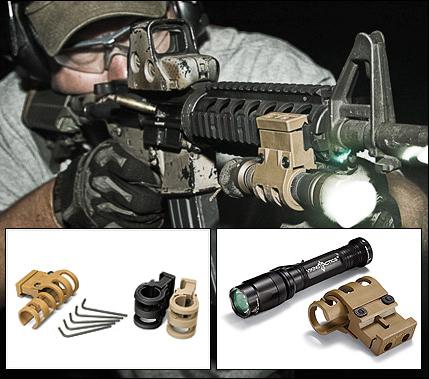 Viking Tactics black light mount for Picatinny and Weaver rails