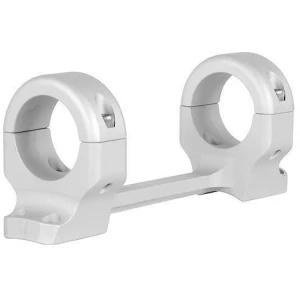 DNZ Game Reaper one-piece 30mm scope mount for Browning X-Bolt LA, medium height, silver finish