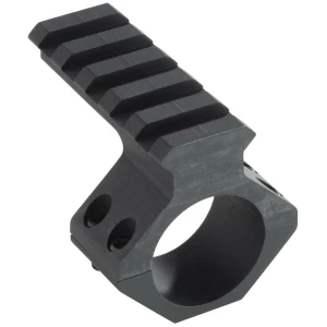 Weaver 30mm scope-mounted Picatinny adaptor, 6061-T6 aluminum, black matte