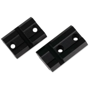 Weaver aluminum base pair for Mossberg Patriot, matte black finish