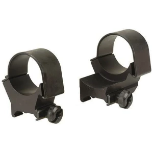 Weaver detachable top-mount scope rings 30mm high black matte