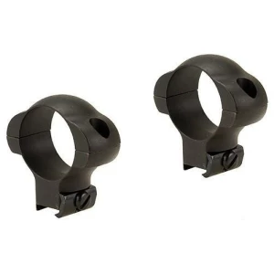 Weaver Grand Slam .22 rimfire 1-inch high steel scope rings matte black
