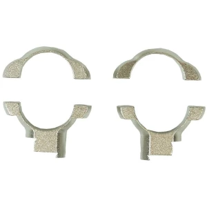 Weaver Grand Slam 1" high nickel rimfire scope rings for .22 caliber
